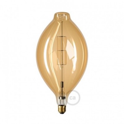 Bombilla Dorada LED XXL Huso BT180 11W E27 Dimmable 2000K
