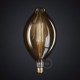 Bombilla Dorada LED XXL Huso BT180 11W E27 Dimmable 2000K