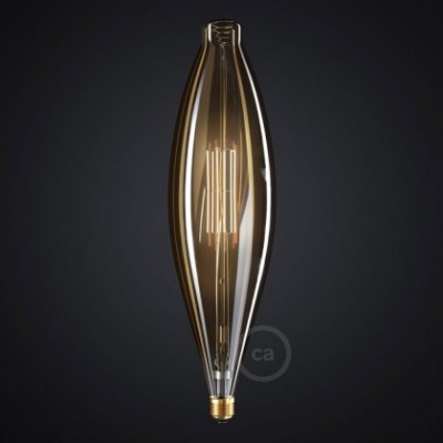 Bombilla Dorada LED XXL Huso BT120 11W E27 Dimmable 2000K