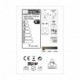 Bombilla LED Globo G125 media esfera cobre 7W E27 2700K Dimmable