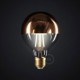 Bombilla LED Globo G95 media esfera cobre 7W E27 2700K Dimmable