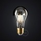 Bombilla LED Gota A60 media esfera plata 7W E27 2700K Dimmable