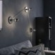 Bombilla LED Gota A60 media esfera plata 7W E27 2700K Dimmable