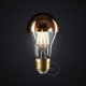 Bombilla LED Gota A60 media esfera cobre 7W E27 2700K Dimmable