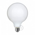 Bombilla LED Blanco Leche Globo G125 7.5W E27 Regulable 2700K