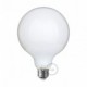 Bombilla LED Blanco Leche Globo G125 7.5W E27 Regulable 2700K