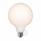 Bombilla LED Blanco Leche Globo G125 7.5W E27 Regulable 2700K