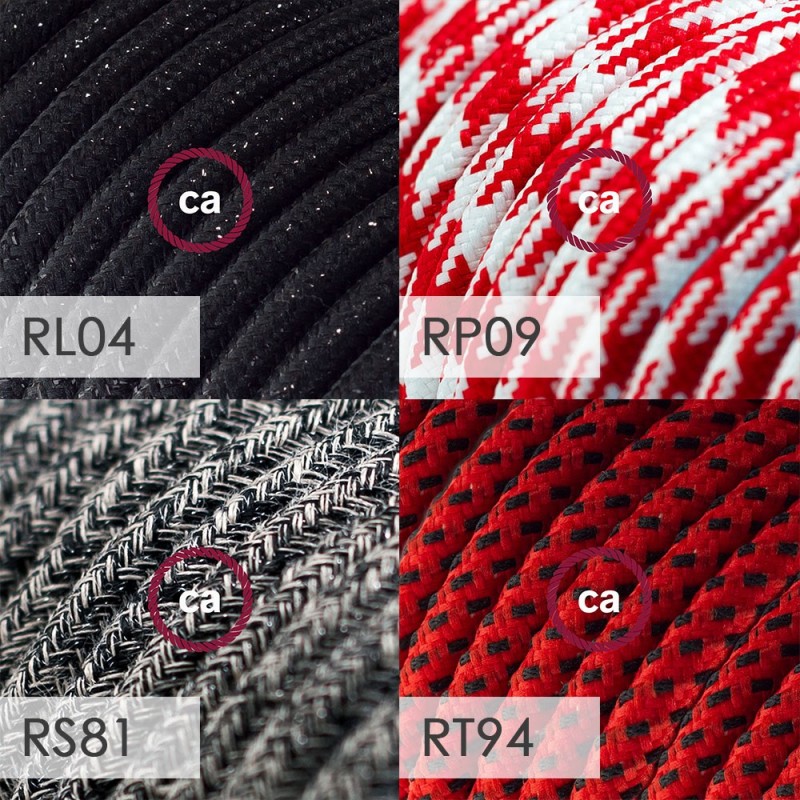 Table Snake con pantalla Jaula Diamond roja y clavija bipolar