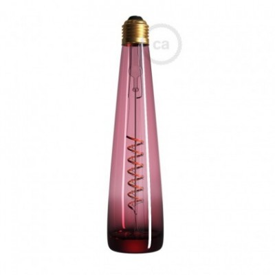 Bombilla LED Flower Rosa 8W E27 Regulable 2200K