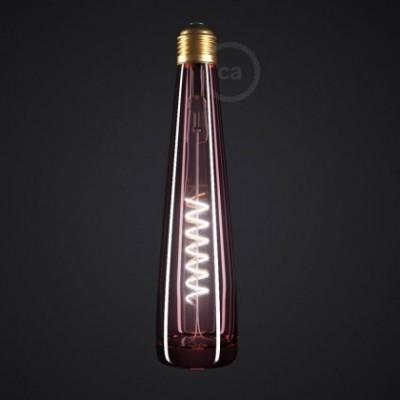 Bombilla LED Flower Rosa 8W E27 Regulable 2200K