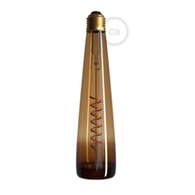 Bombilla LED Flower Amarilla 8W E27 Regulable 2200K