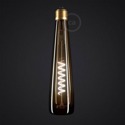 Bombilla LED Flower Amarilla 8W E27 Regulable 2200K