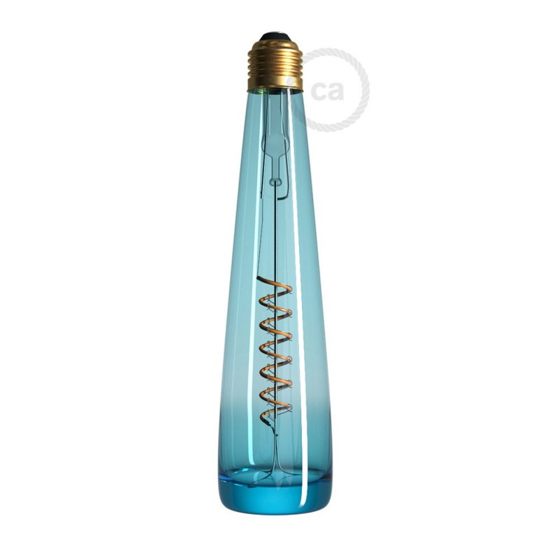 Bombilla LED Flower Azul 8W E27 Regulable 2800K