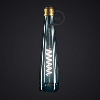 Bombilla LED Flower Azul 8W E27 Regulable 2800K