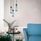 Bombilla LED Flower Azul 8W E27 Regulable 2800K