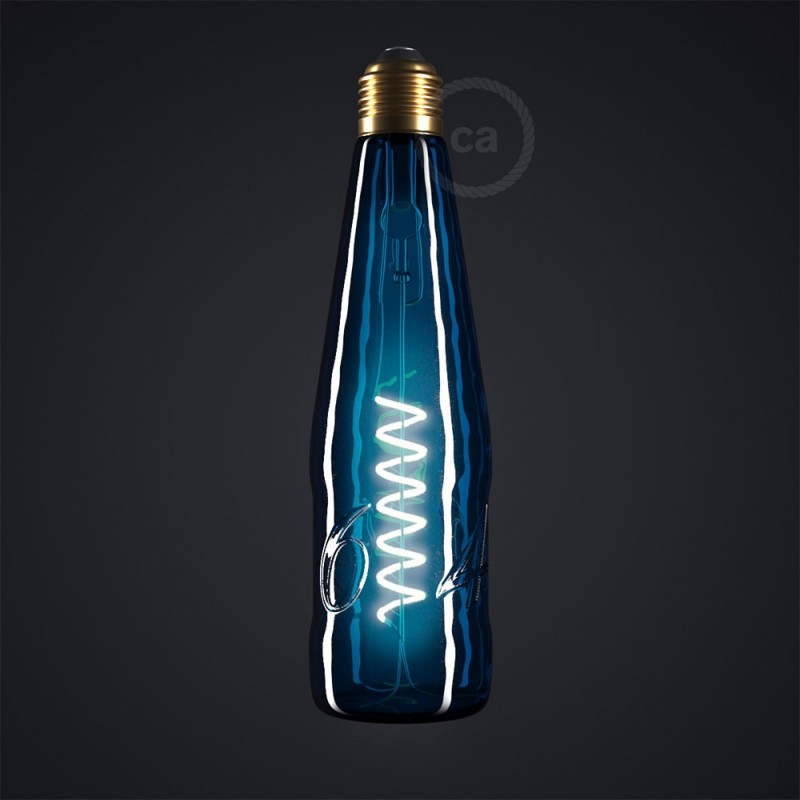 Bombilla LED Beer Azul 8W E27 Regulable 4000K