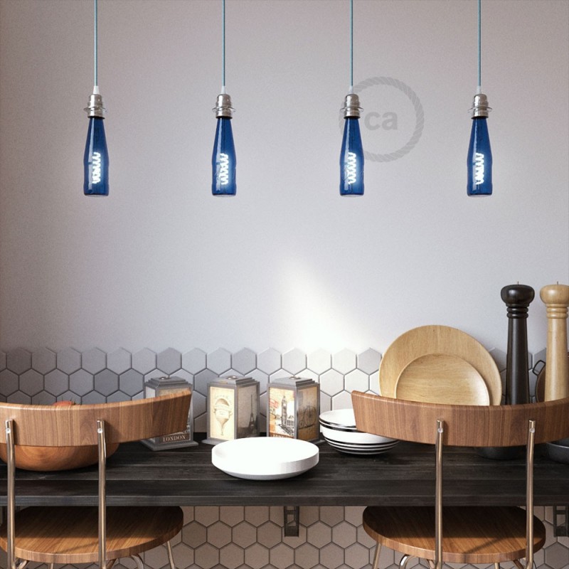 Bombilla LED Beer Azul 8W E27 Regulable 4000K