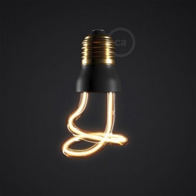 Bombilla LED Art Loop Curled 8W E27 Regulable 2200K