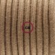SnakeBis cableado con portalámpara cable textil Marrón en Algodón RC13