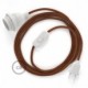 SnakeBis cableado con portalámpara cable textil Ciervo en Algodón RC23