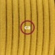 SnakeBis cableado con portalámpara cable textil Miel Dorado en Algodón RC31