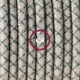 SnakeBis cableado con portalámpara cable textil Rombo Verde Tomillo RD62