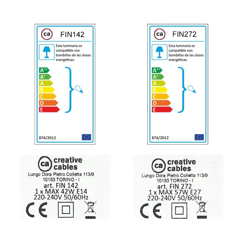 SnakeBis cableado con portalámpara cable textil Lila en tejido Efecto Seda RM07