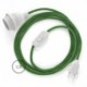 SnakeBis cableado con portalámpara cable textil Bronte en Algodón RX08