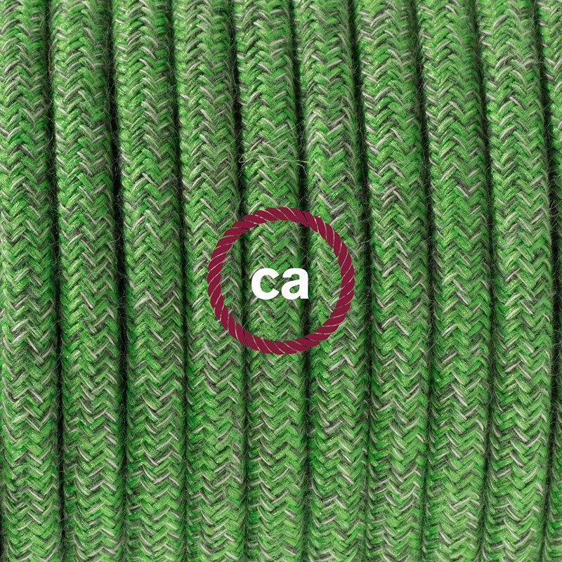 SnakeBis cableado con portalámpara cable textil Bronte en Algodón RX08
