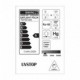 Bombilla Smoky LED Globo G95 Filamento Curvado Doble Loop 5W E27 Regulable 2000K