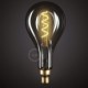 Bombilla Smoky LED XXL Pera A165 Filamento Curvado con Doble Espiral 5W E27 Dimmable 2000K