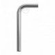 Tubo curvo de extensión 14 cm en metal cromado