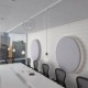 Multi-adaptador suspensión Eutrac para carril electrificado trifásico en color blanco