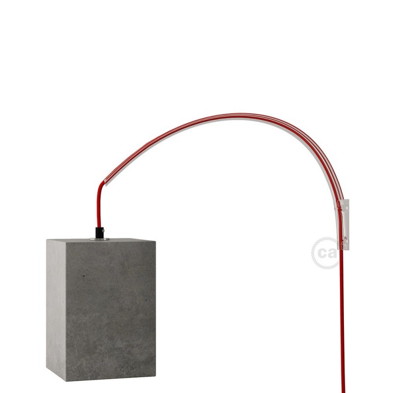 Archet(To), soporte de pared transparente para lámparas colgantes