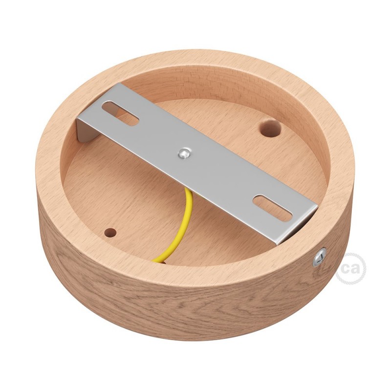 Base redonda para Archet(To) en madera natural
