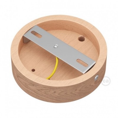 Base redonda para Archet(To) en madera natural
