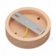 Base redonda para Archet(To) en madera natural