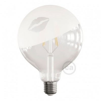 Bombilla LED Globo G125 Filamento Corto Linea Tattoo Lamp® Modelo Kiss 4W E27 2700K