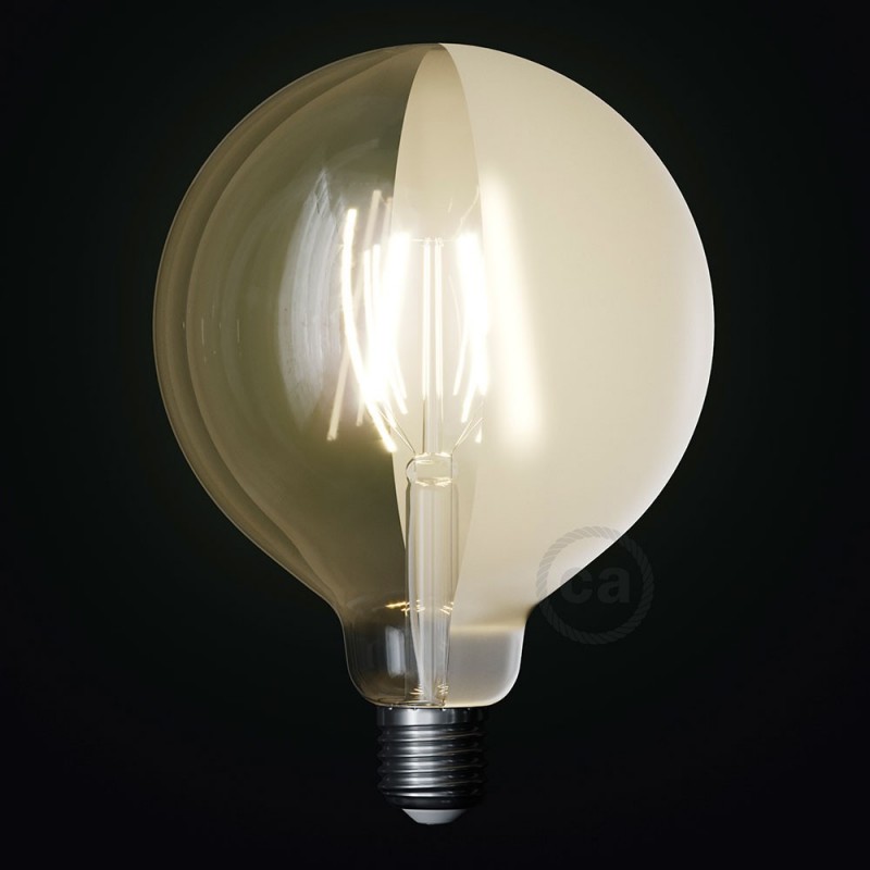 Bombilla LED Globo G125 Filamento Corto Linea Tattoo Lamp® Modelo Half 4W E27 2700K