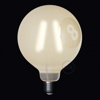Bombilla LED Globo G125 Filamento Corto Linea Tattoo Lamp® Modelo Otto 4W E27 2700K