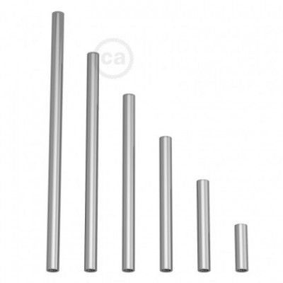 Tubo de extensión en metal cromado