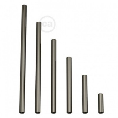 Tubo de extensión en metal negro perla
