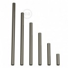 Tubo de extensión en metal negro perla