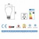 Bombilla filamento Led Standard 8W E27 Clara