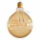 Bombilla Globo G125 LED Dorada para suspensiones - Filamento letra "Love" - 5W E27 Decorativa Vintage 2000K