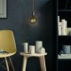 Bombilla Globo G125 LED Dorada para suspensiones - Filamento letra "Love" - 5W E27 Decorativa Vintage 2000K