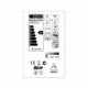 Bombilla Globo G125 LED Dorada para bases - Filamento letra "Love" - 5W E27 Decorativa Vintage 2000K