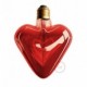 Bombilla LED Corazón Rojo 5W E27 Decorativa 2000K Dimmable
