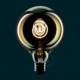 Bombilla LED Globo G125 Masterchef filamento Logo 4W E27 Regulable 2000K