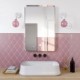 Bombilla LED Globo G125 Serie Pastel, Berry Red, filamento laminado 4W E27 Regulable 2200K